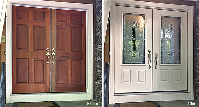 Adding Curb Appeal with a New Door