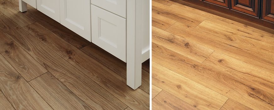 Laminate vs. Vinyl Flooring