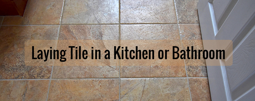 How To Lay Tile