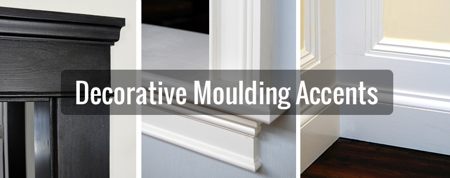 Decorative moulding accents