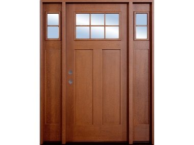 Craftsman 6-Lite Fiberglass Door $1,395