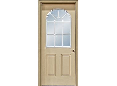 11 Lite Round Top Door