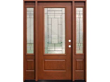 Chatham Decorative Door with Sidelites