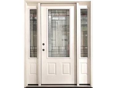 Chatham 3/4 Glass Fiberglass Door