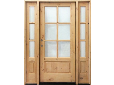 Alder 6 Lite Marginal 1-Panel Door