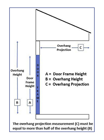 Unfinished Exterior Wood Door Jamb label