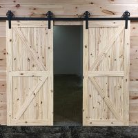 Open doors with hardware