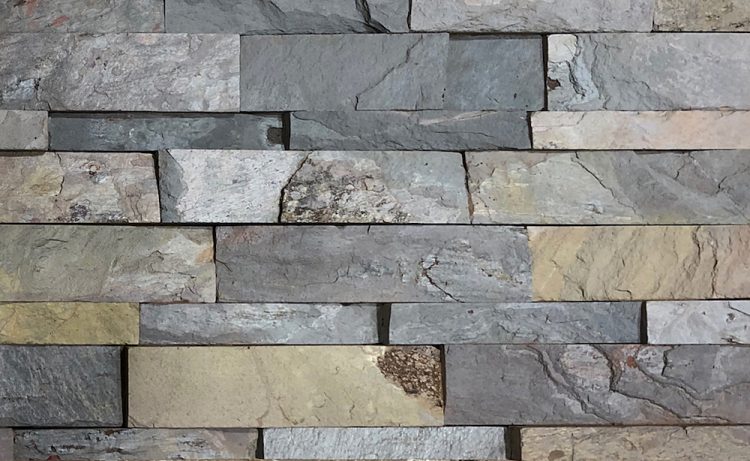 Spice Craft Splitface slate stacked ledger stone