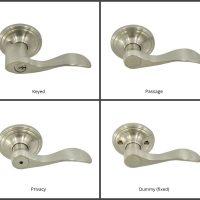 Satin Nickel Levers