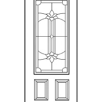 3/4 Rectangle Single