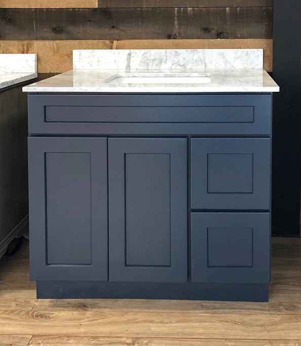 Concord Blue Bathroom Vanity