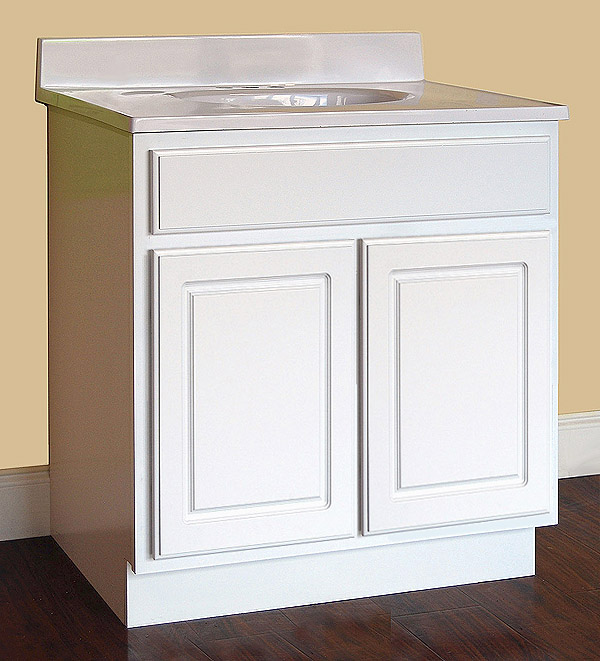 York White bathroom vanity