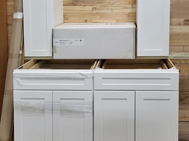 Tuscany White Cabinet Display $749